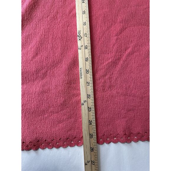 Southern Lady 3XL Pink With Embroidered Accents 100% Polyester Spring Summer - Picture 12 of 12